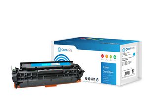 CoreParts Toner Cyan CF411A Pages: 2.300 Nordic Swan HP Color LaserJet Pro M452 (410A) Series