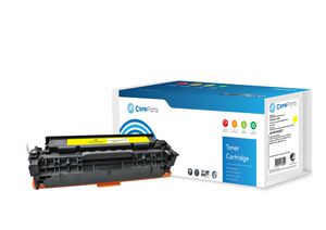 CoreParts Toner Yellow CF412X Pages: 5.000 Nordic Swan HP Color LaserJet Pro M452 (410X) High Yield Series