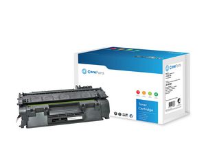 CoreParts Toner Black CF280A Pages: 2.700, Nordic Swan HP LaserJet M401 (80A)