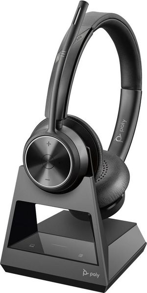 Poly 00 Headset Wireless Handheld  Office/Call center Black 00,  Headset, Handheld, Office/Call center, Black, Binaural, Answer/end call, Mute,
