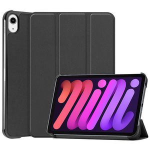 CoreParts Cover for iPad Mini 6 2021 for iPad Mini 6 (2021)  Tri-fold Caster Hard Shell Cover with Auto Wake Function - Black