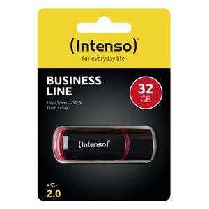 STICK Intenso Business Line schwarz. rot 32 GB