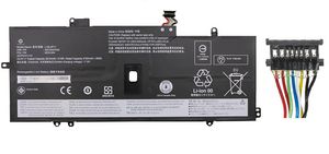 CoreParts Laptop Battery for Lenovo  49.92Wh 15.36V 3250mAh 50Wh  Li-ion 15.36V 3250mAh Black for Lenovo Notebook, Laptop ThinkPad X1 Carbon