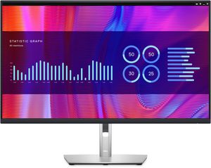Dell 32 USB-C Hub Monitor DELL P Series P3223DE, 80 cm  (31.5"), 2560 x 1440 pixels, Quad HD, LCD, 5 ms, Black, Silver