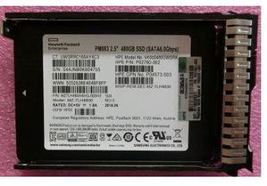 Hewlett Packard Enterprise 480GB SATA Solid State Drive