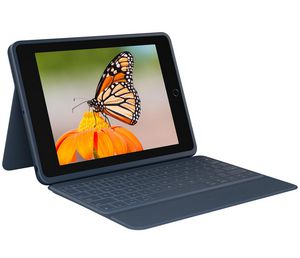 LOGITECH Rugged Combo 3 Keyboard and folio case Apple Smart connector classic blue for Apple 10.2inch iPad (PAN)
