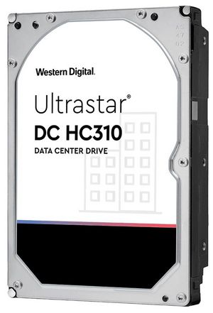 Western Digital Ultrastar 7K6 4TB HDD SAS  256MB cache 12Gb/s 512E SE  7200Rpm 24x7 3.5inch Bulk HUS726T4TAL5204