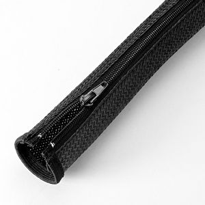 Vivolink Pro Expandable Sleeve Black  w. Zipper 12mm 4.8m