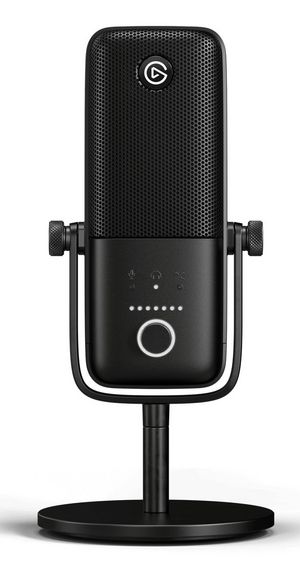 Elgato Wave 3 Black Table microphone Wave 3, Table microphone, 70  - 20000 Hz, 24 bit, 96 kHz, Wired, USB