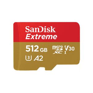Sandisk Extreme 512 GB MicroSDHC  UHS-I Class 10