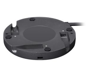 Logitech Rally Mic Pod Hub Rally Mic Pod Hub, Black,  Desk, Rally Rally Plus, 102 mm, 102 mm, 16 mm