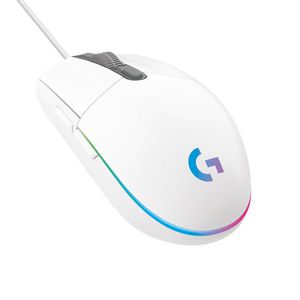 Logitech Gaming Mouse G203 LIGHTSYNC Optisk Kablet Hvid