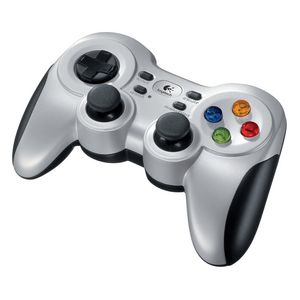 Logitech Wireless Gamepad F710 Controller Sort Hvid