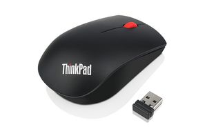 Lenovo Essential Wireless Combo  Keyboard and Mouse, Swiss,  Black
