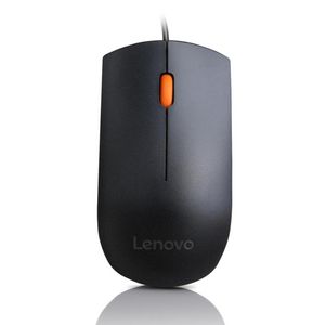 Lenovo Mouse Ambidextrous - USB  Type-A - 1600 DPI - Black  **New Retail**
