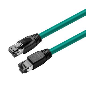 MicroConnect CAT8.1 S/FTP 7,5m Green LSZH  Shielded Network Cable, AWG  24