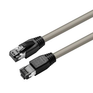 MicroConnect CAT8.1 S/FTP 2m Grey LSZH  Shielded Network Cable, AWG  24