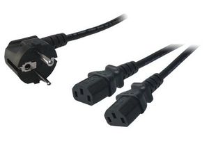 LogiLink - strømkabel - IEC 60320 C13