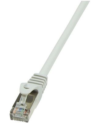 Logilink Patch Cable Cat.6 F/UTP, grey, 5,00m, EconLine