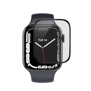 eSTUFF Flexible Hybrid Glass Screen  Protector Apple Watch Series  4/5/6/SE 40mm Clear/Black
