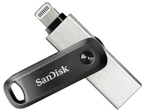 Sandisk Ixpand Usb Flash Drive 64 Gb  Usb Type-A / Lightning 3.2  Gen 2 (3.1 Gen 2) Black, Silver