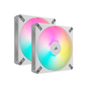 Corsair AF140 RGB ELITE White Pack of 2 140mm Case Fan
