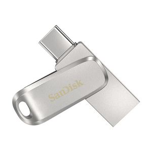 STICK 128GB USB 3.1 Sandisk Ultra Dual Drive Luxe Type-C silver