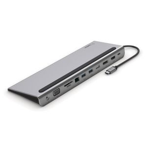 Belkin Notebook Dock/Port Replicator  Wired Usb 3.2 Gen 1 (3.1 Gen  1) Type-C Black, Grey