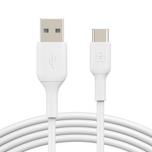 Belkin USB-C/USB-A Kabel PVC, 1m, weiß