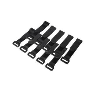 Logilink Cable tie (Hook and Loop), PA66, 10 pcs., black, W: 20 mm, L: 150 mm