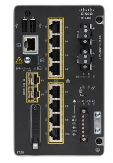Cisco CATALYST IE3400 WITH8 GE COPPER