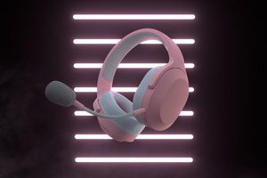Razer Barracuda X Trådløs Kablet Høretelefoner Pink