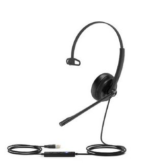 Yealink Uh34 Headset Wired Head-Band  Office/Call Center Black