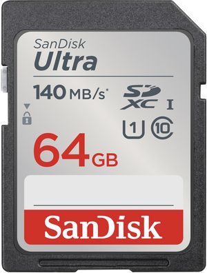 SanDisk Ultra SDHC 64GB 140MB/s