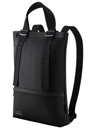 Asus Vivobook 3-In-1 Bag Backpack  Rucksack Black Leather,  Polyester