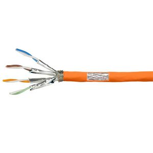 Patchkabel Verlegekabel CAT7 S/FTP 200m 1000Mhz orange
