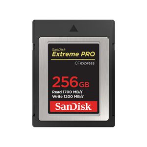 Card 256GB Sandisk Extreme Pro 1700MB/s express