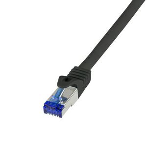 LogiLink C6A043S netværkskabel Sort 1,
