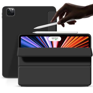 eSTUFF iPad Pro 11 2022/2021 DENVER  Folio Case Black PU leather  front with soft TPU back