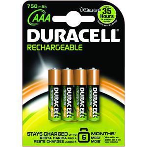 Duracell Akku Recharge  AAA  HR03   75