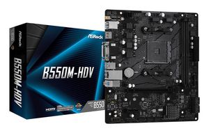 ASRock B550M-HDV Micro-ATX AM4 AMD B550