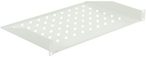 Lanview 1U 19" D=300mm RACK MOUNT  SHELF WHITE