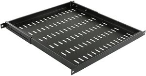 Lanview D=470mm FIXED SHELF  ADJUSTABLE SIDE ARM BLACK