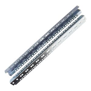 Lanview 12U INSTALLATION RAIL,  GALVANIZED, 1SET=2PCS.