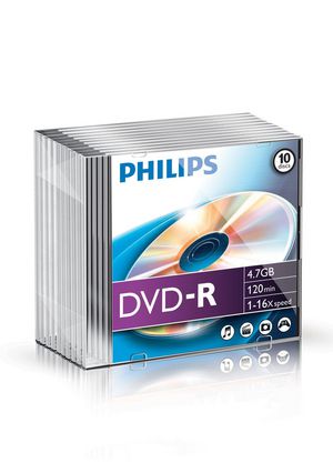 Philips DM4S6S10F - DVD-R x 10 - 4.7 G