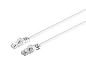 MicroConnect CAT7 S/FTP Network Cable  0,25m, White CAT7 S/FTP  Network Cable 0,25m, White ,AWG 26, CU