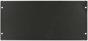 Lanview 5U 19" SCREW TYPE BLANK PANEL  BLACK