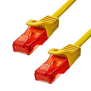 ProXtend CAT6 U/UTP CU LSZH Ethernet  Cable Yellow 5m