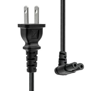 ProXtend Power Cord US type A to  angled C7 2M Black