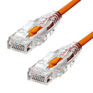 ProXtend Ultra Slim CAT6 U/UTP CU LSZH  Ethernet Cable Orange 5m